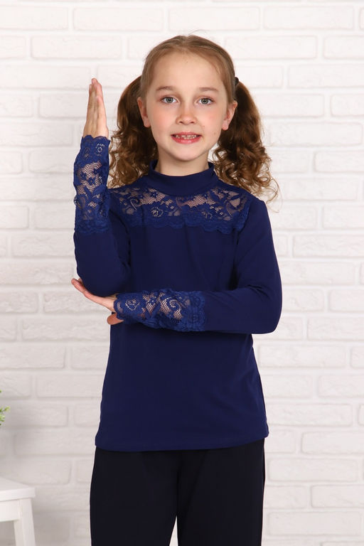 Кружевница блузка детская