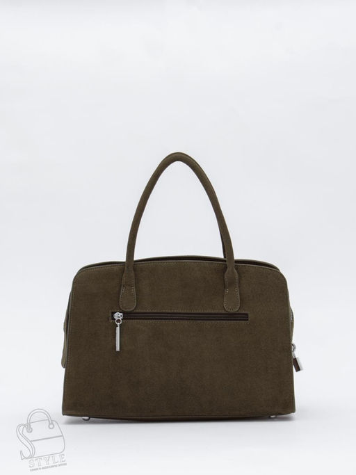 Сумка женская кожаная 2410YF d.khaki Polina&Eiterou в Новосибирске