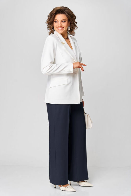 Костюм Aira Style 24237 Молочно-синий