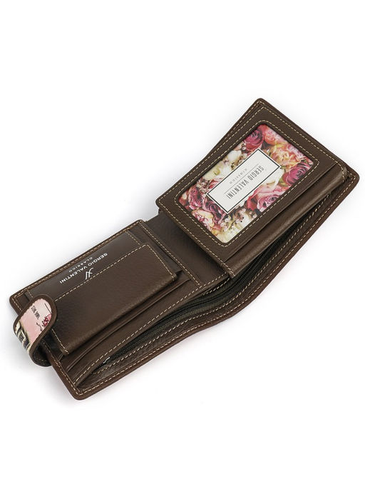 Маленький женский кожаный кошелек Sergio Valentini СВ 8070-014  фото 4