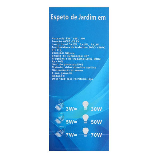 Светильник светодиодный грунтовый, 7 Вт, 630 лм, IP65, 3000К, 220 В - Simaland фото 9