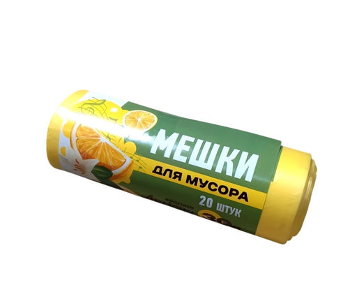 Мешки для мусора 30 л 20 шт. АРОМА в рулоне, ПластОпт
