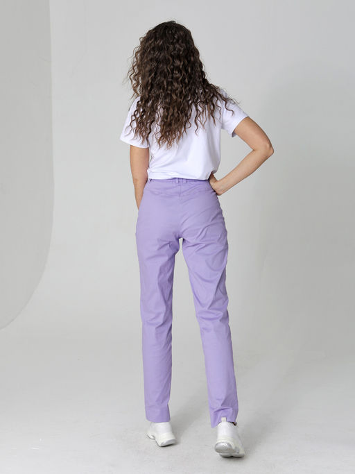 25240 Брюки сиреневый - Dizzyway фото 3
