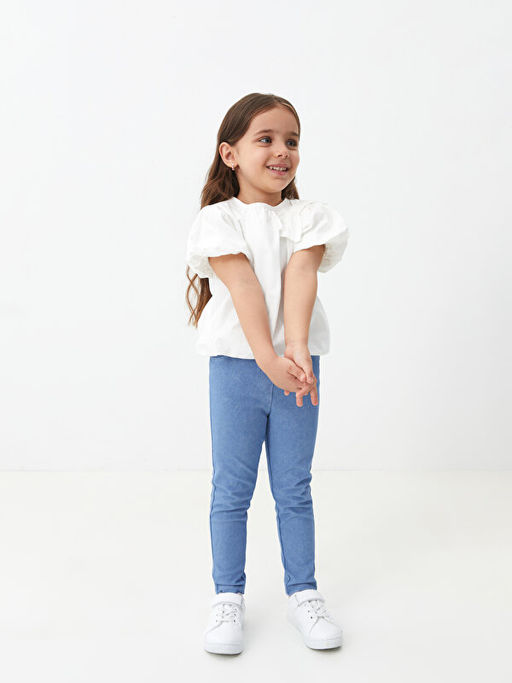 Beli Lastikli K?z Bebek Jean Tayt