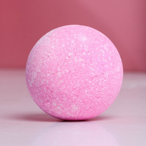 Цена за 2 шт. Бомбочка для ванны С 8 Марта!, 130 г, аромат малинового варенья, Чистое счастье  фото 3