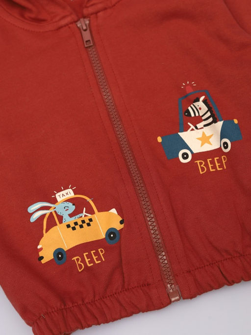 CRB wear / CSBB 64048-32-436 Толстовка для мальчика,терракотовый/Ex.Cherubino  фото 2