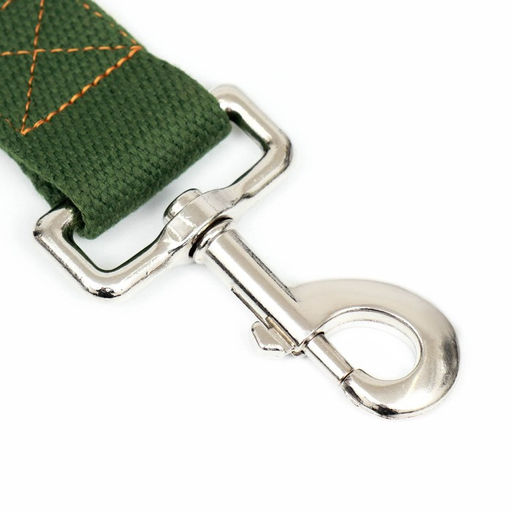 Поводок брезентовый 7 м х 3,5 см, хаки - Пижон фото 2