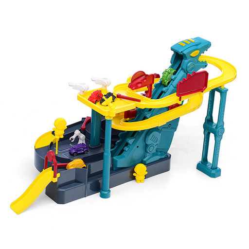 Парковка-трек "Дино паркинг" (42 дет.) в коробке