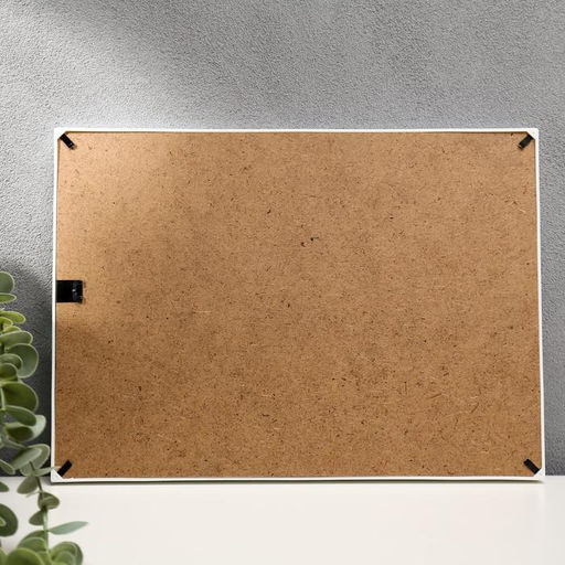 Фоторамка-коллаж на 5 фото Сердце, пластик, белый, (пластиковый экран)