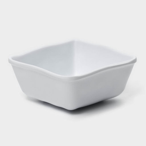 Цена за 2 шт. Соусник «Белый Восток», меламин, 150 мл, 8.3×8.3×3.8 см, белый