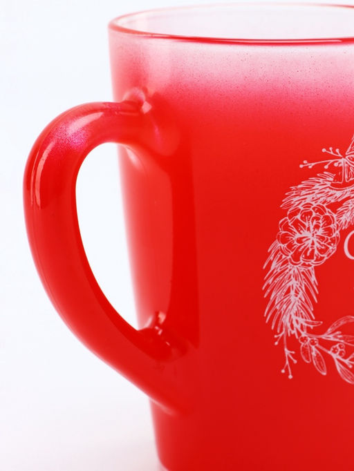 Кружка новогодняя стеклянная Счастья в Новом году, 300 мл