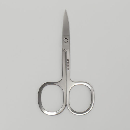 Цена за 3 шт. Ножницы маникюрные, загнутые, широкие, 9 см