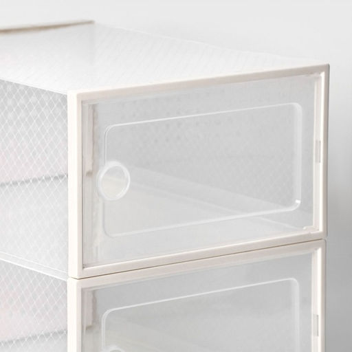 Коробка для хранения обуви с дверцей Доляна Middle size, 243314 см, 2 шт  фото 2