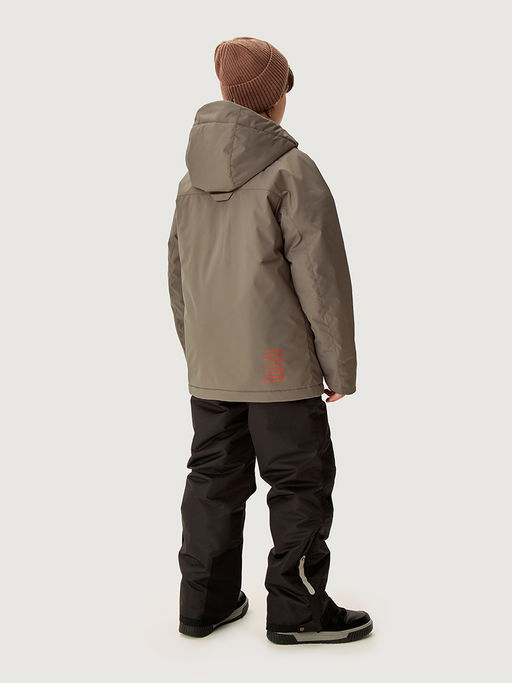 Костюм 7з2726 серый песок/черный