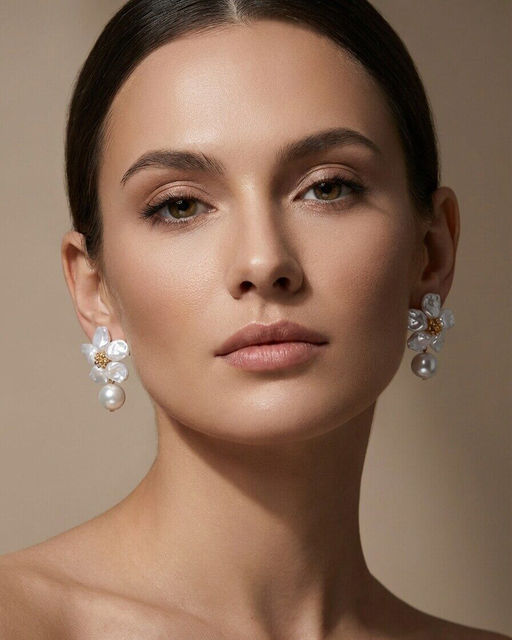 Стильные серьги