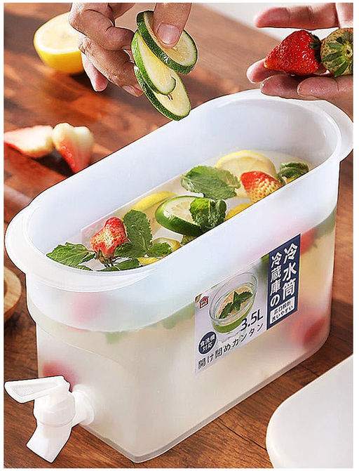 Емкость для охлаждения напитков в холодильнике с краником - Family фото 5