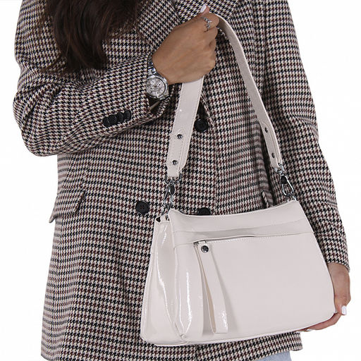 Сумка 0944CQ white Polina&Eiterou