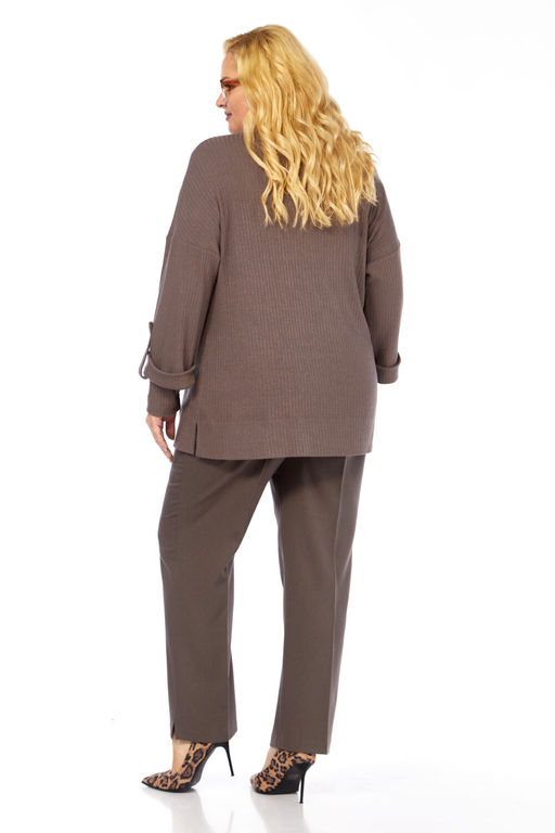 Костюм Элль стиль 2438 кофе  фото 5