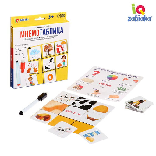 Развивающий набор Мнемотаблица