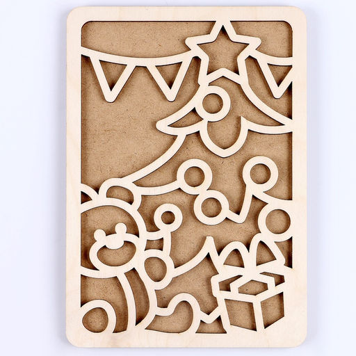 Пластилиновые картинки «Новый год! Ёлка»