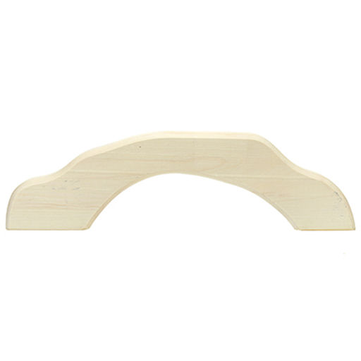 Ручка дверная деревянная Классика №4 30х8х3см, липа (Россия) - Домашняя мода фото 2