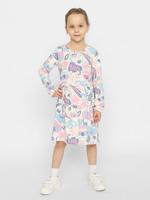 CRB wear/CSKG 63440-21-350 Платье для девочки,экрю/Ex.Cherubino  фото 2