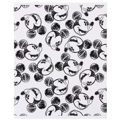 Цена за 7 шт. Тетрадь в клетку 48 л., картонная обложка, блок №2, белизна 75% (серые листы), Микки Маус