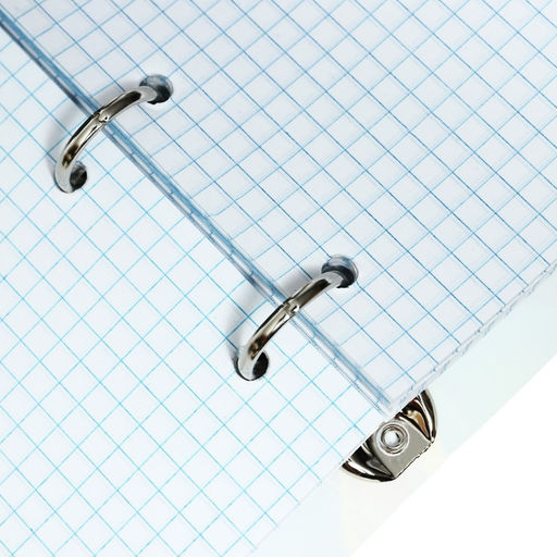 Тетрадь на кольцах, в клетку, 160 листов Авокадо на темном, пластиковая обложка, блок офсет - Calligrata фото 5