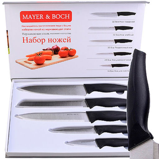 30740 Набор ножей 5 пр, МВ (х12) MAYER & BOCH