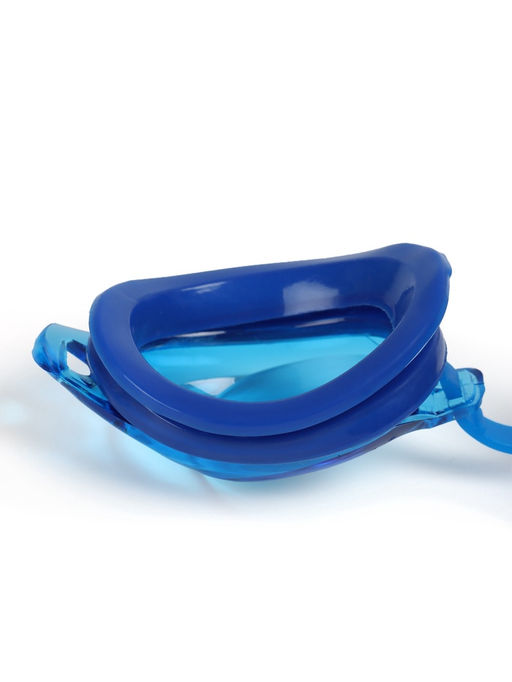 Очки для плавания детские ONLYTOP, беруши, цвет синий