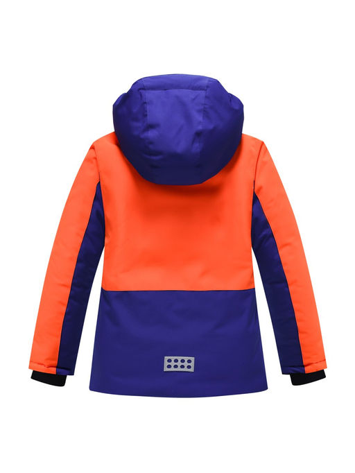 Горнолыжный костюм для мальчика оранжевого цвета 9317O - Valianly фото 4