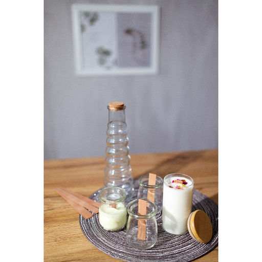 Банка для хранения сыпучих продуктов BellaTenero «Эко», 200 мл, 5.5×10.5 см, с бамбуковой крышкой, стекло