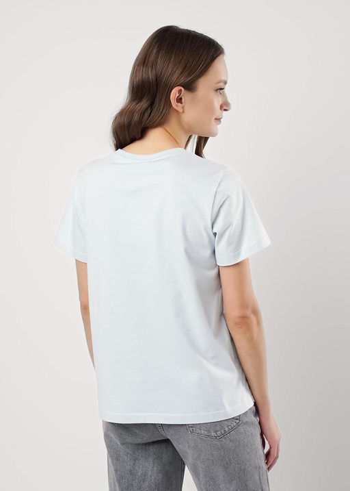 CLE Футболка жен. 256676кк_п св.голубой - Clever wear фото 3