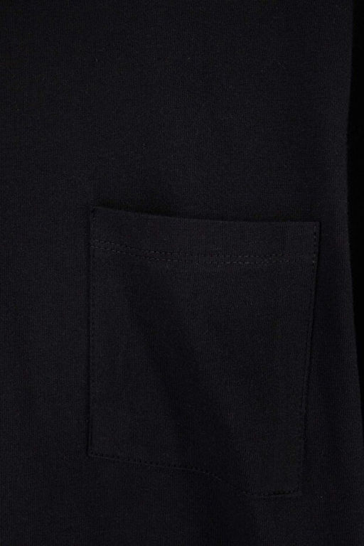Siyah Oversize/Geni_ %100 Pamuk Bisiklet Yaka Cepli T-Shirt TMNSS26TS00016 - Trendyolmilla фото 2