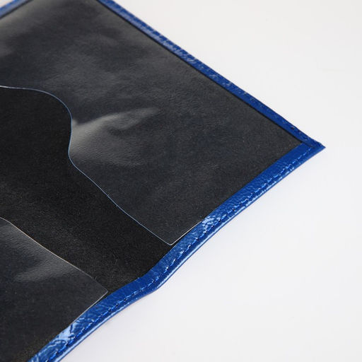 Обложка для паспорта, цвет синий