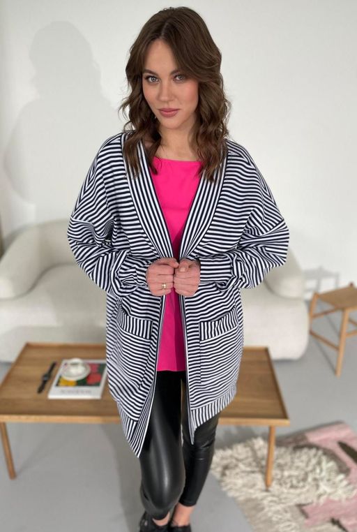 Кардиган Rumoda 2121 полоска  фото 5