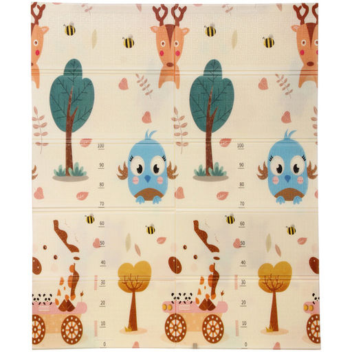 Коврик игровой 150*180*0,8 см Звери 2