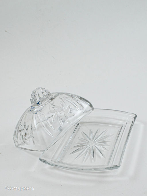Масленка Sunstar с крышкой, 16.5 х 12.5 х 9 см, в подарочной упаковке арт.BD1177GCL /МФК/  фото 5