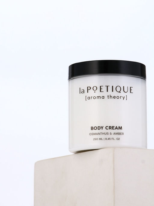 Крем для рук и тела парфюмированный laPOETIQUE, 250 мл, аромат османтус и амбра