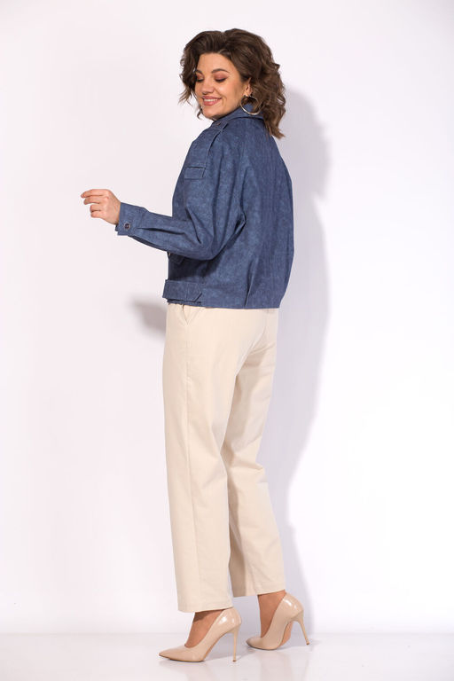 Костюм Liliana 1522-1507 синий+экрю