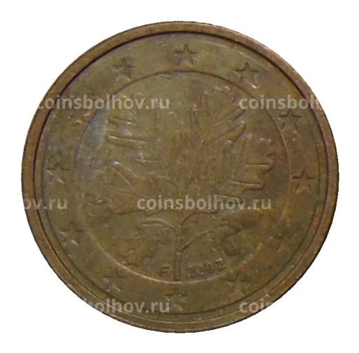 2 евроцента 2002 года F Германия