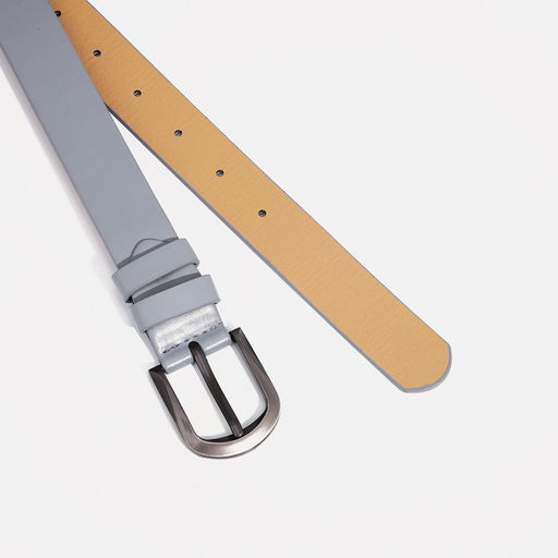 Ремень женский, ширина 2,7 см, винт, пряжка металл, цвет серый - Simaland фото 2