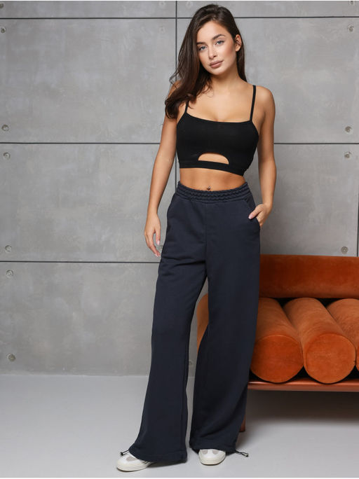 Брюки "Диагональ" Женские Графит