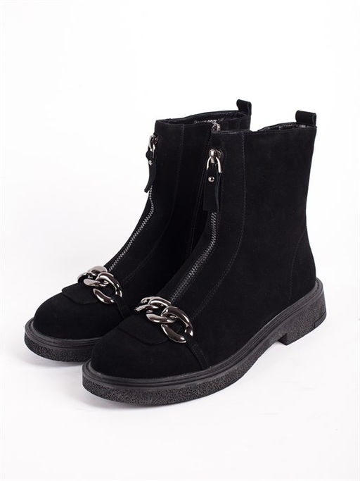 Ботинки женские натуральная кожа/ Броги удобные демисезонные B278 - Piniolo фото 4