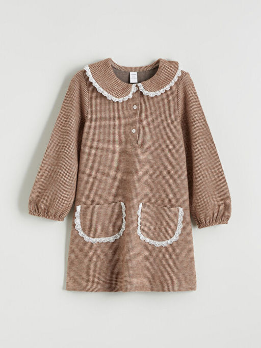 Bebe Yaka K?z Bebek Elbise