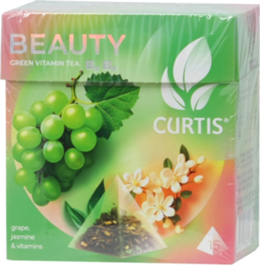 CURTIS. Beauty tea (пирамидки) карт.пачка, 15 пак.