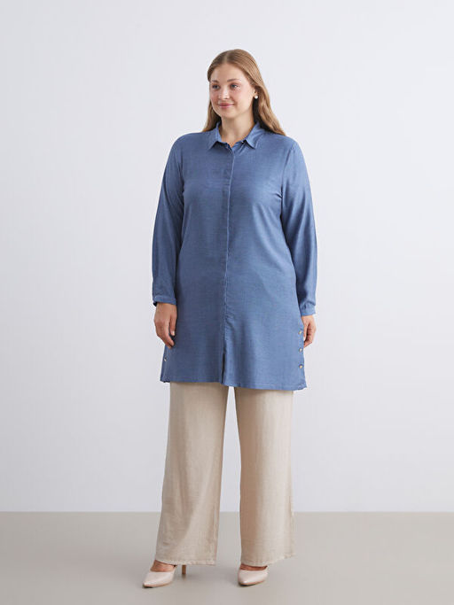 Regular Fit Kad?n G?mlek Tunik