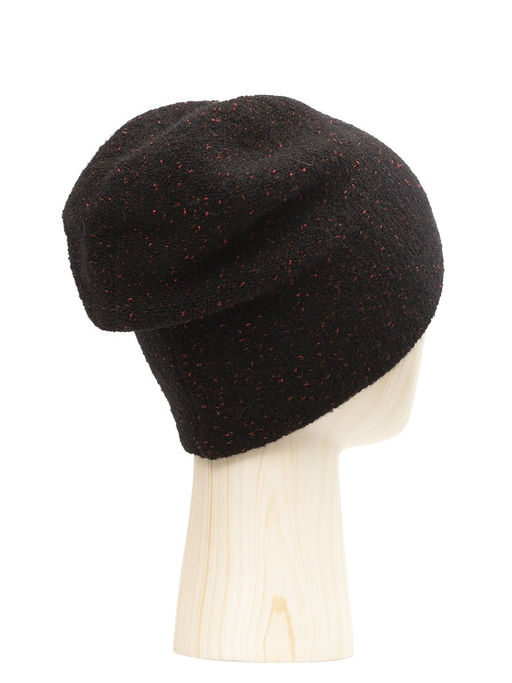 Шапка жен. шерсть+мох+мет LB-N88029 black/red - Labbra фото 2
