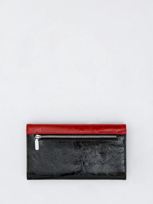Кошелек 7023-14 black red Velina Fabbiano