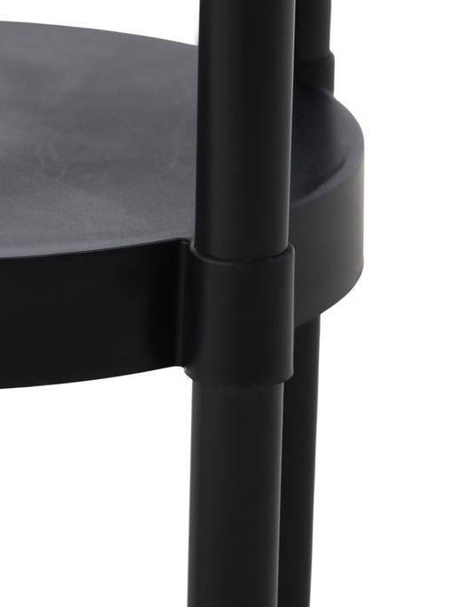 Столик журнальный «Клик Мебель», 400×400×480 мм, цвет чёрный